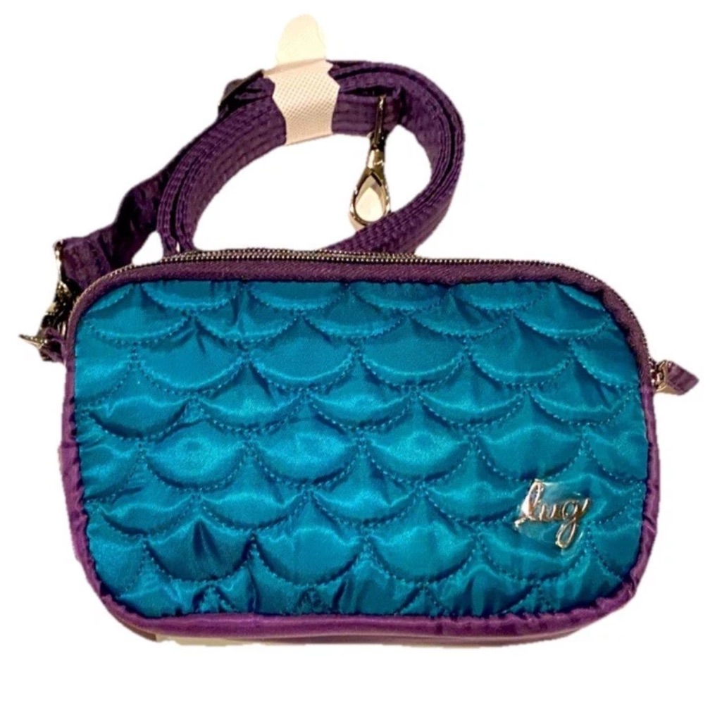 Nwt: Lug Coupe 2 Crossbody Convertible Bag- Concord Emerald ***Limited E